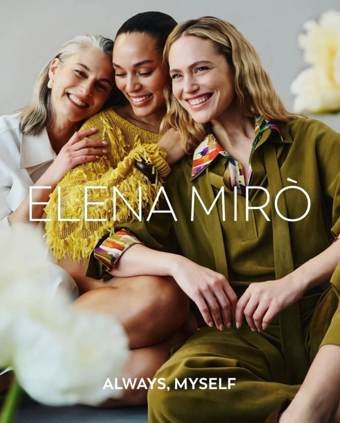 Be yourself is the brand new elegance. Elena Mirò...
