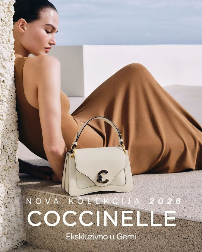 Suptilan luksuz za svaki dan.
Nova 2026 Coccinelle...