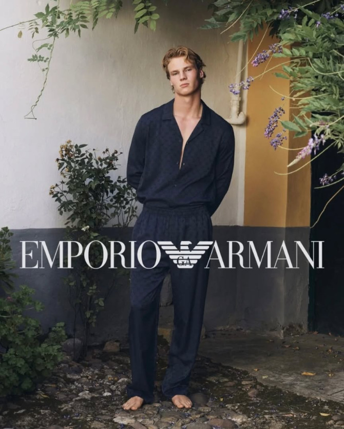 Fluid fits and subtle details, Emporio Armani ☘️