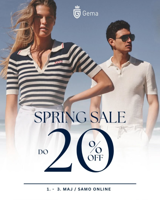SPRING SALE - 3 dana posebnih cijena na www.gema.b...