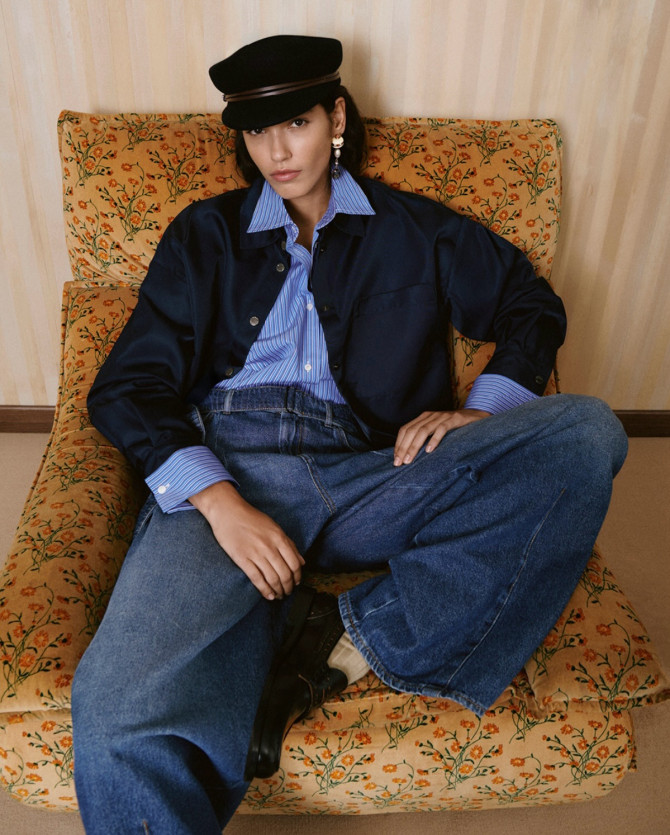 Denim, but make it Max Mara Weekend. 💙