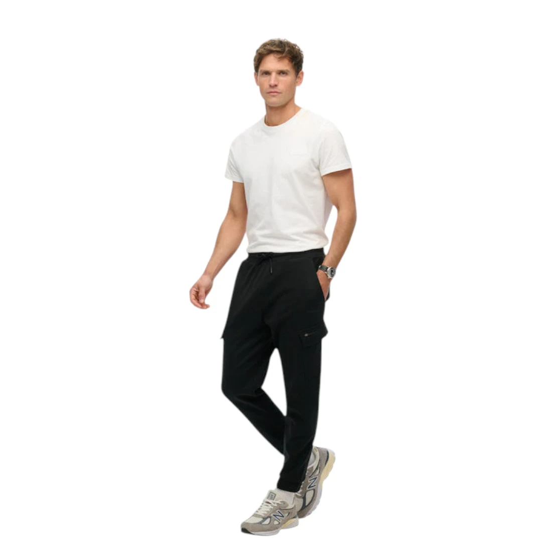 SUPERDRY MUŠKA TRENERKA DONJI DIO CRNA 45498