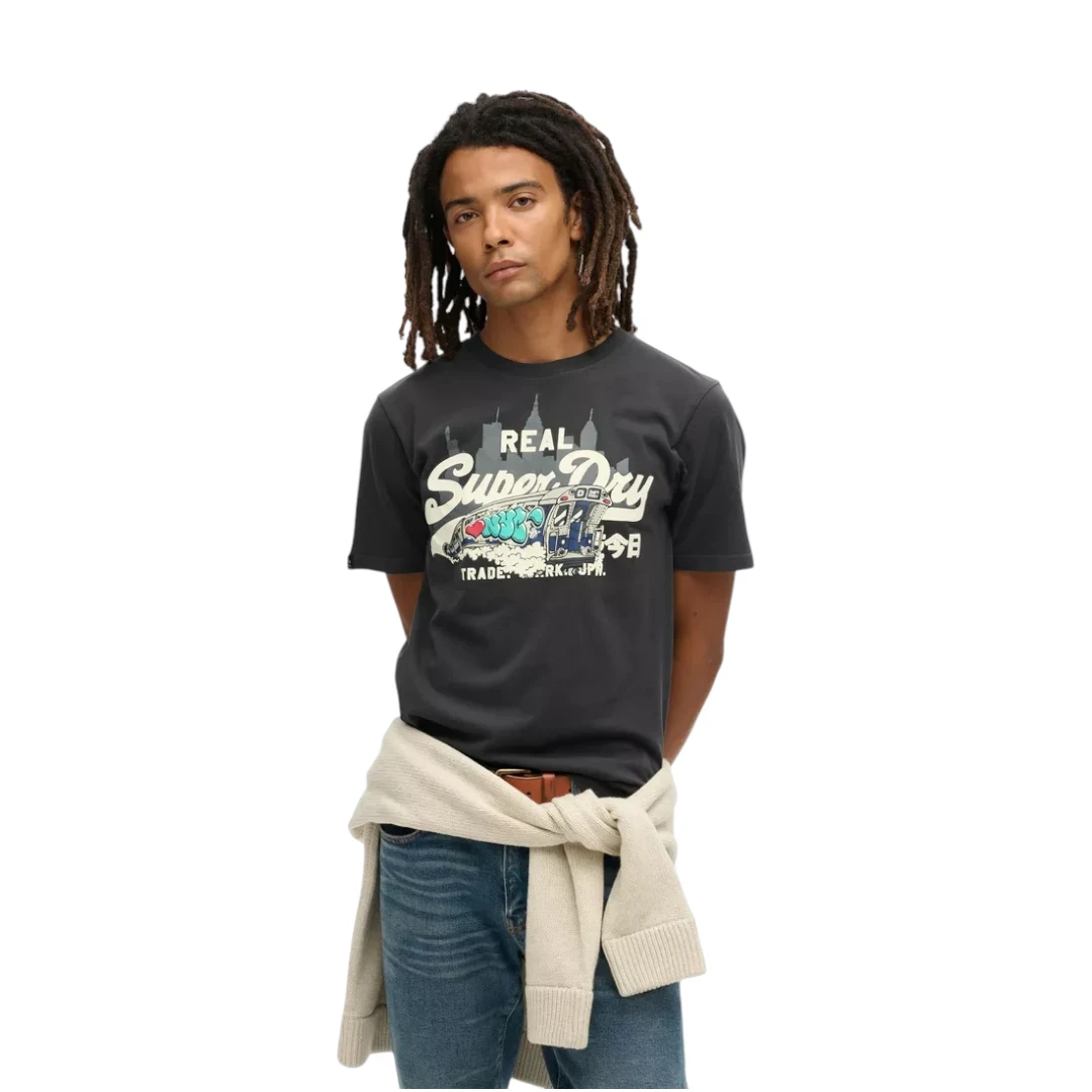 SUPERDRY MUŠKA MAJICA SIVA 45476