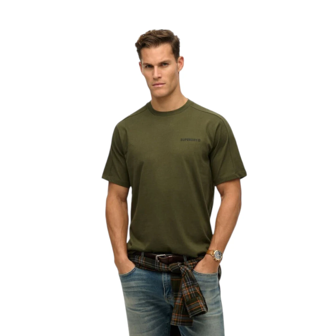 SUPERDRY MUŠKA MAJICA MASLINASTA 45467