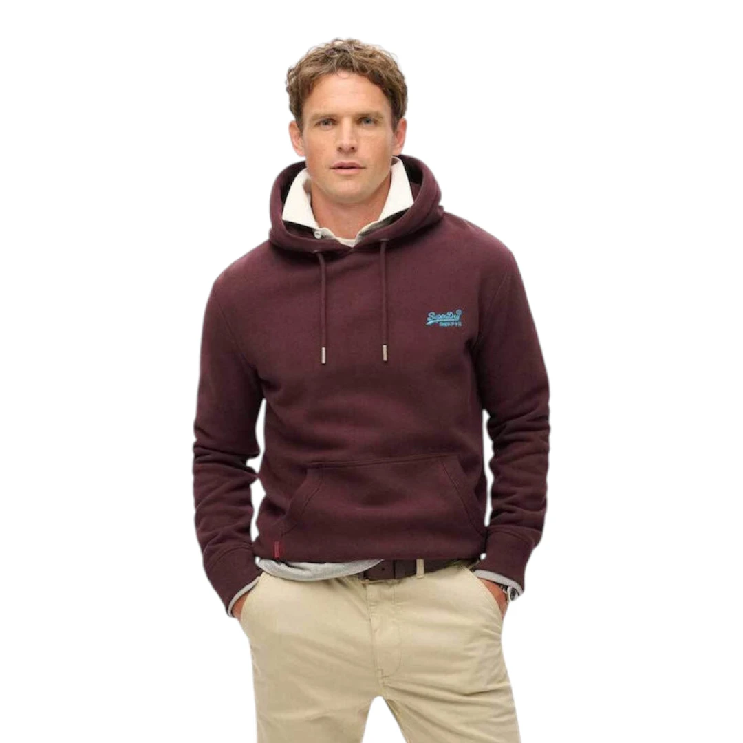 SUPERDRY MUŠKA DUKSERICA BORDO 45442
