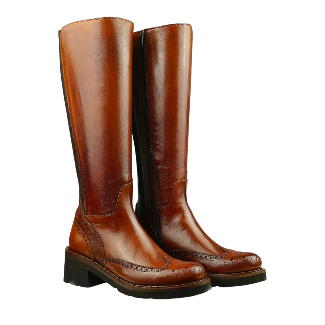 CALPIERRE ŽENSKE ČIZME SMEĐA 42569