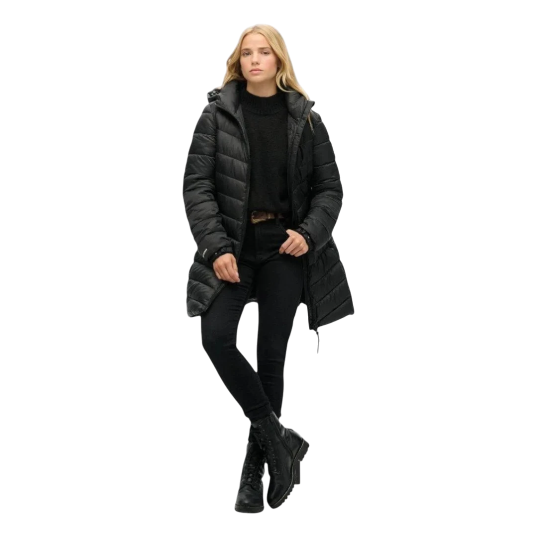 SUPERDRY ŽENSKA JAKNA CRNA