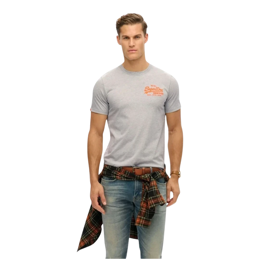 SUPERDRY MUŠKA MAJICA SIVA