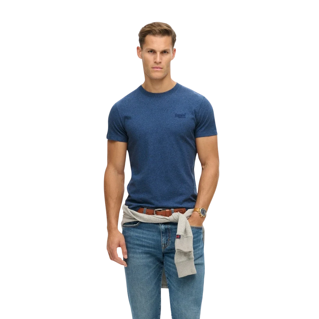 SUPERDRY MUŠKA MAJICA PLAVA 45399