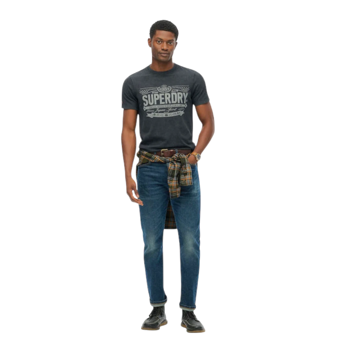 SUPERDRY MUŠKA MAJICA CRNA 43078