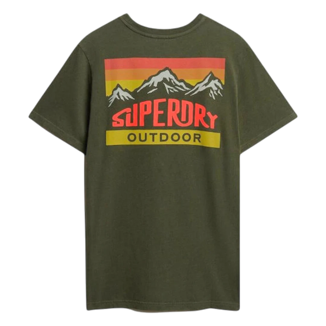 SUPERDRY MUŠKA MAJICA ZELENA 43082