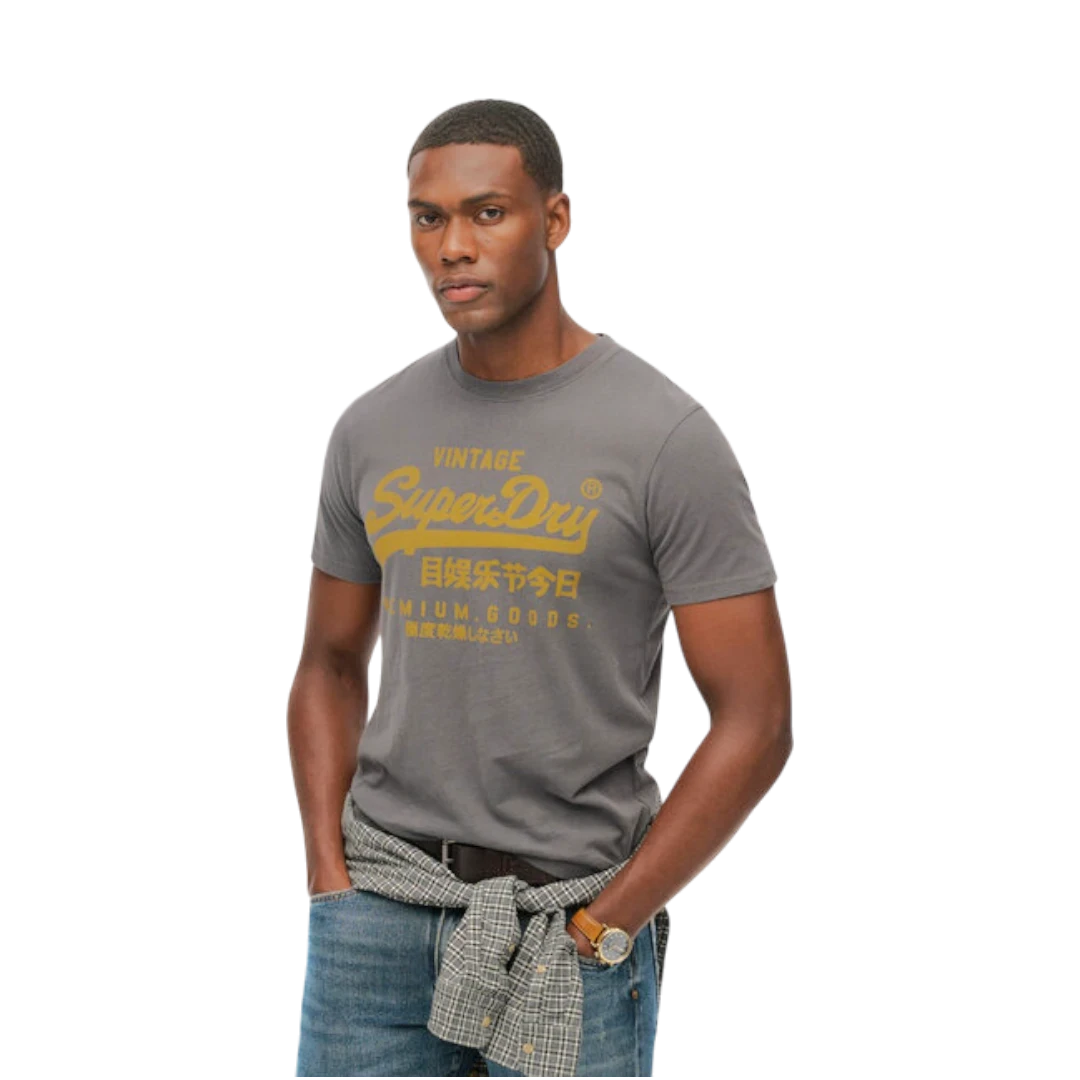 SUPERDRY MUŠKA MAJICA SIVA 45292