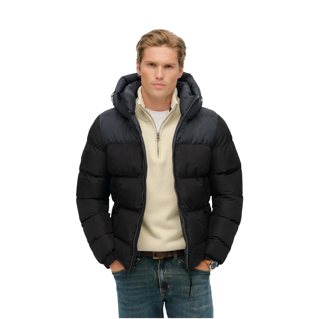 SUPERDRY MUŠKA JAKNA CRNA 45289