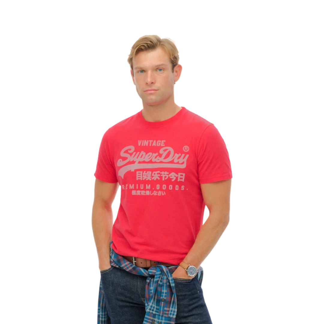 SUPERDRY MUŠKA MAJICA CRVENA 43089