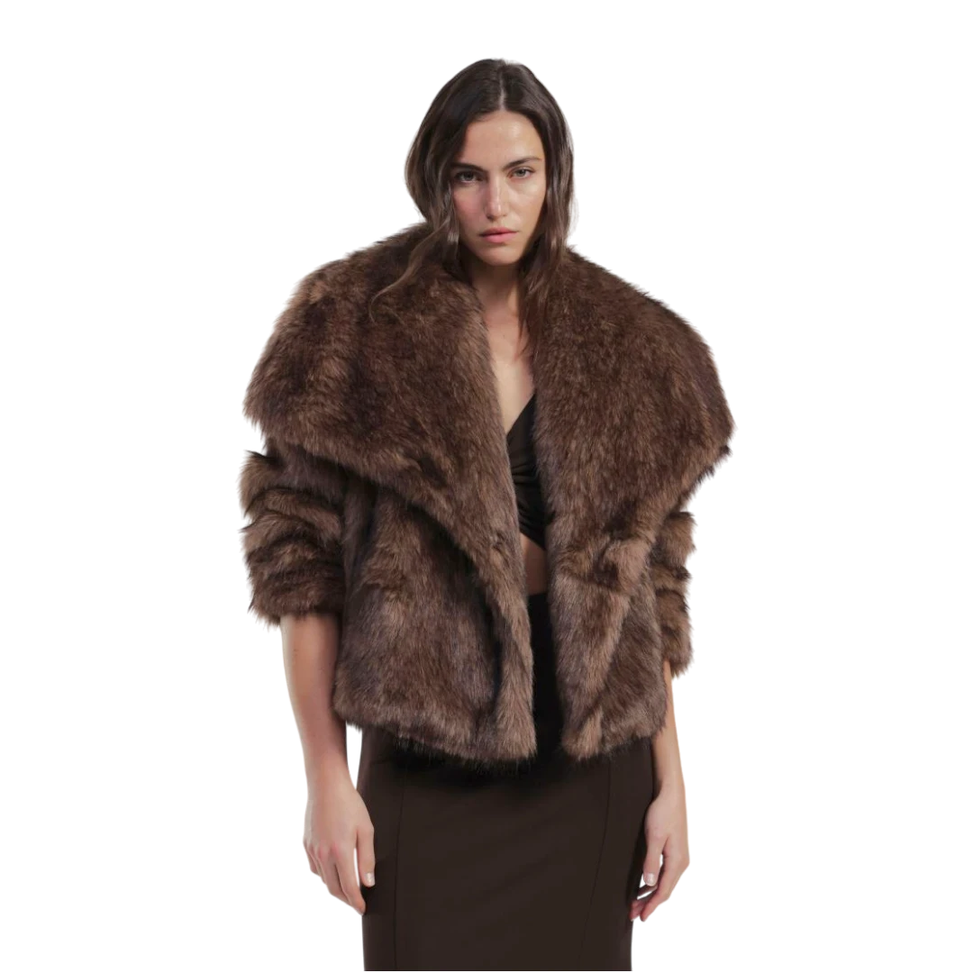 DIXIE ŽENSKA JAKNA SMEĐA 45637