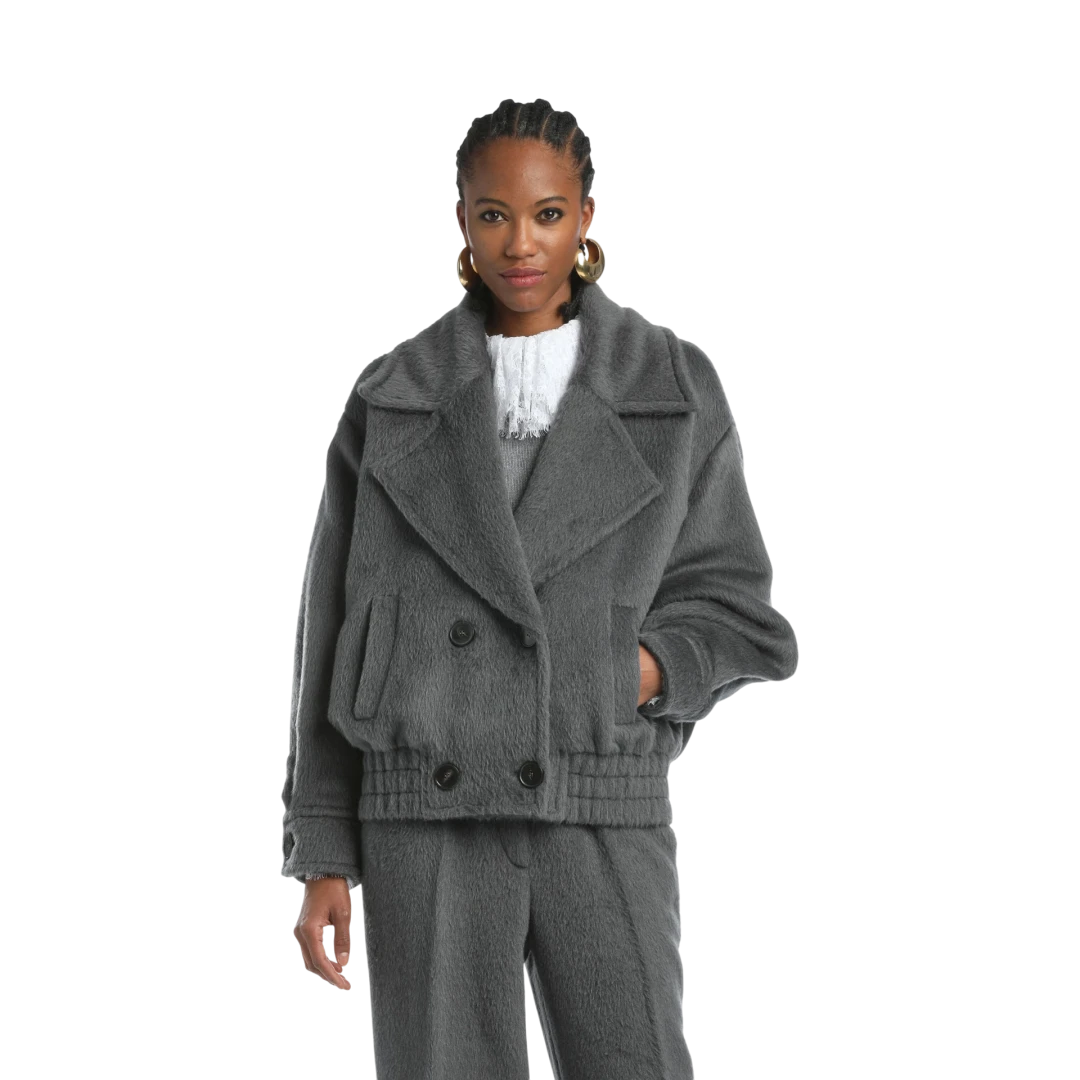 Luisa Spagnoli ŽENSKA JAKNA SIVA