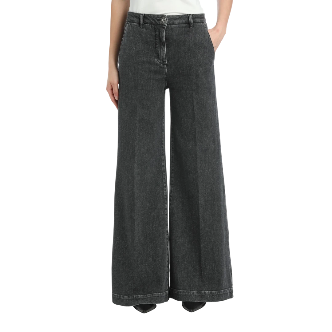 Luisa Spagnoli ŽENSKE HLAČE SIVA