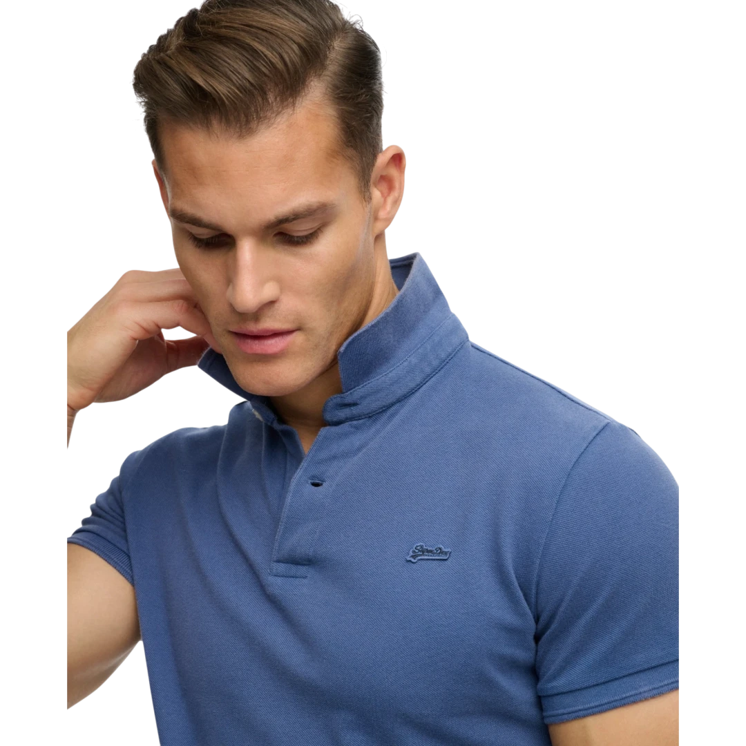 SUPERDRY MUŠKA POLO MAJICA PLAVA 53063