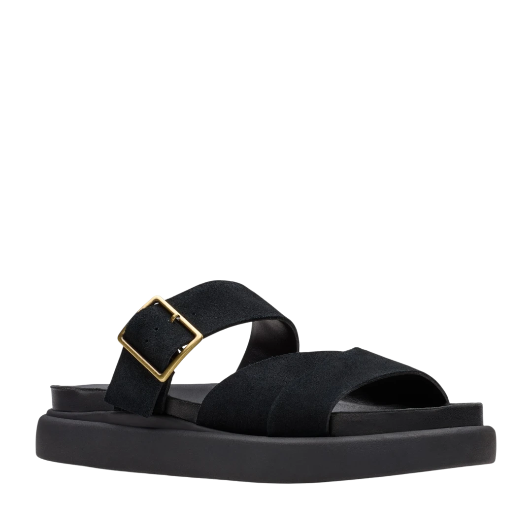 CLARKS ŽENSKE PAPUČE CRNA