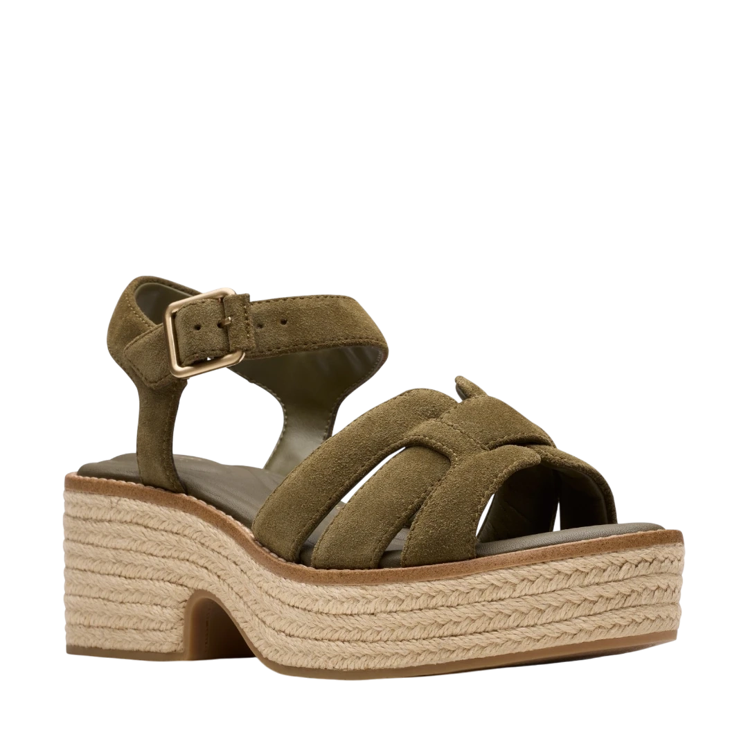 CLARKS ŽENSKE SANDALE ZELENA