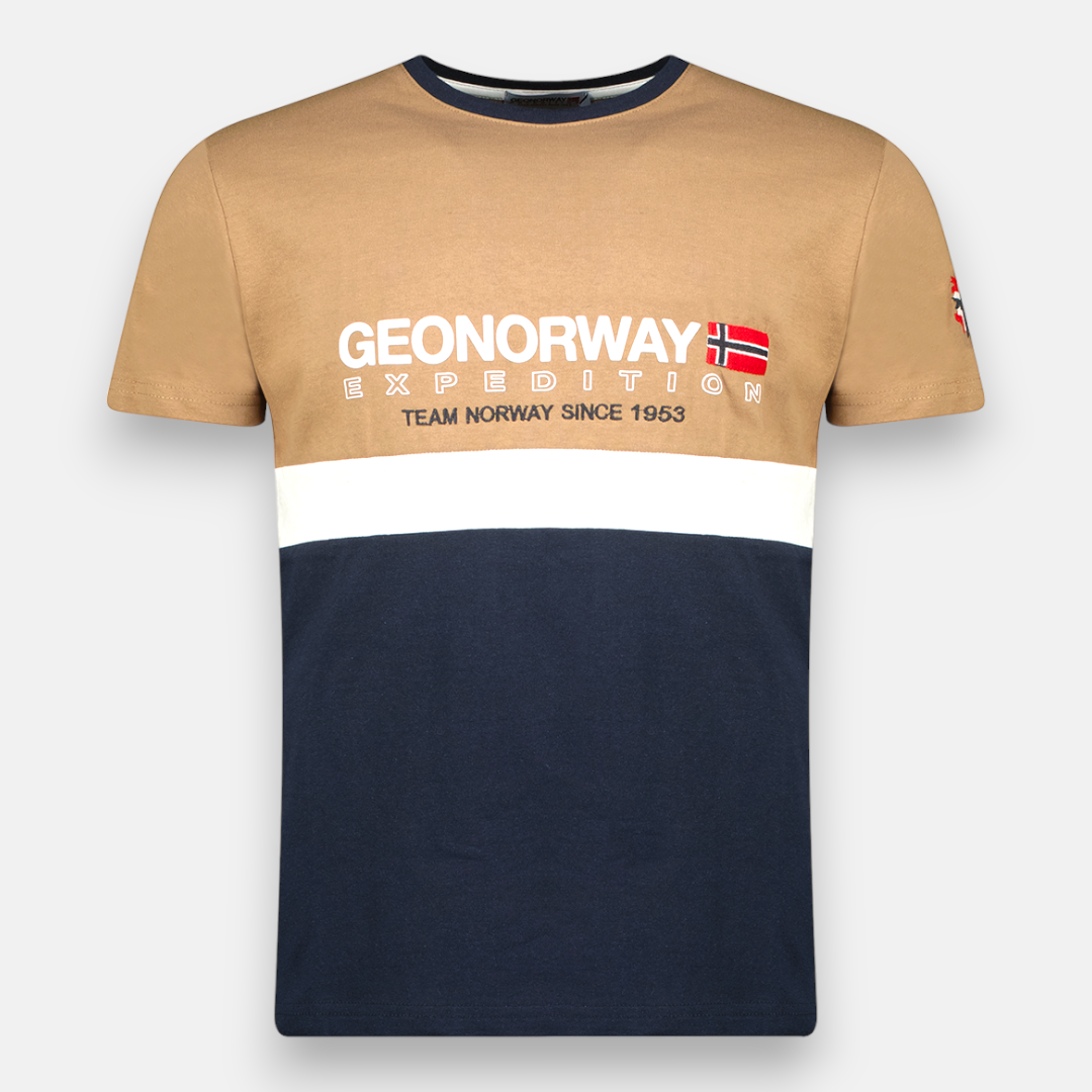 GEOGRAPHICAL NORWAY MUŠKA MAJICA SMEĐA 28799