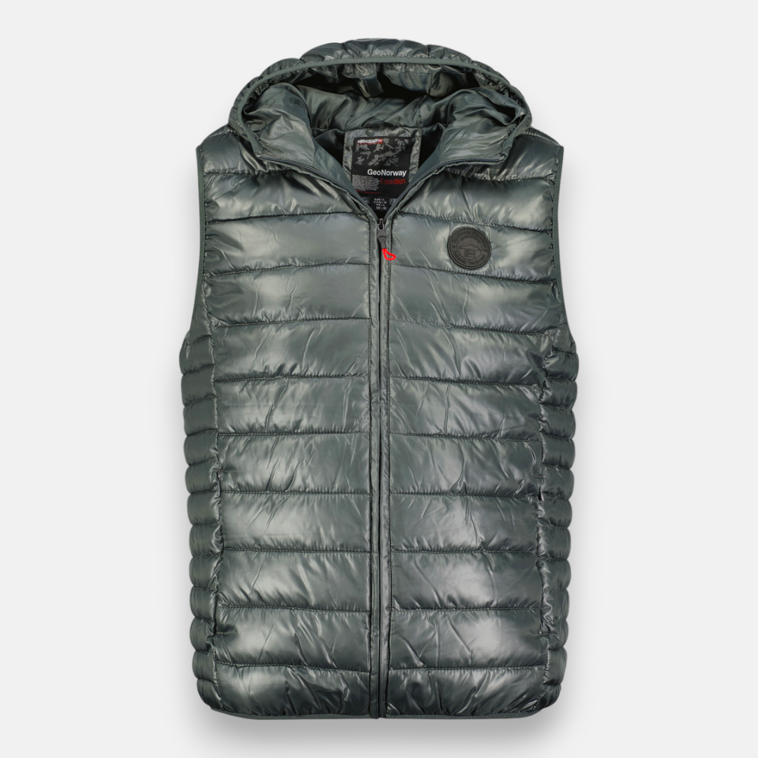 GEOGRAPHICAL NORWAY MUŠKI PRSLUK SIVA 28840