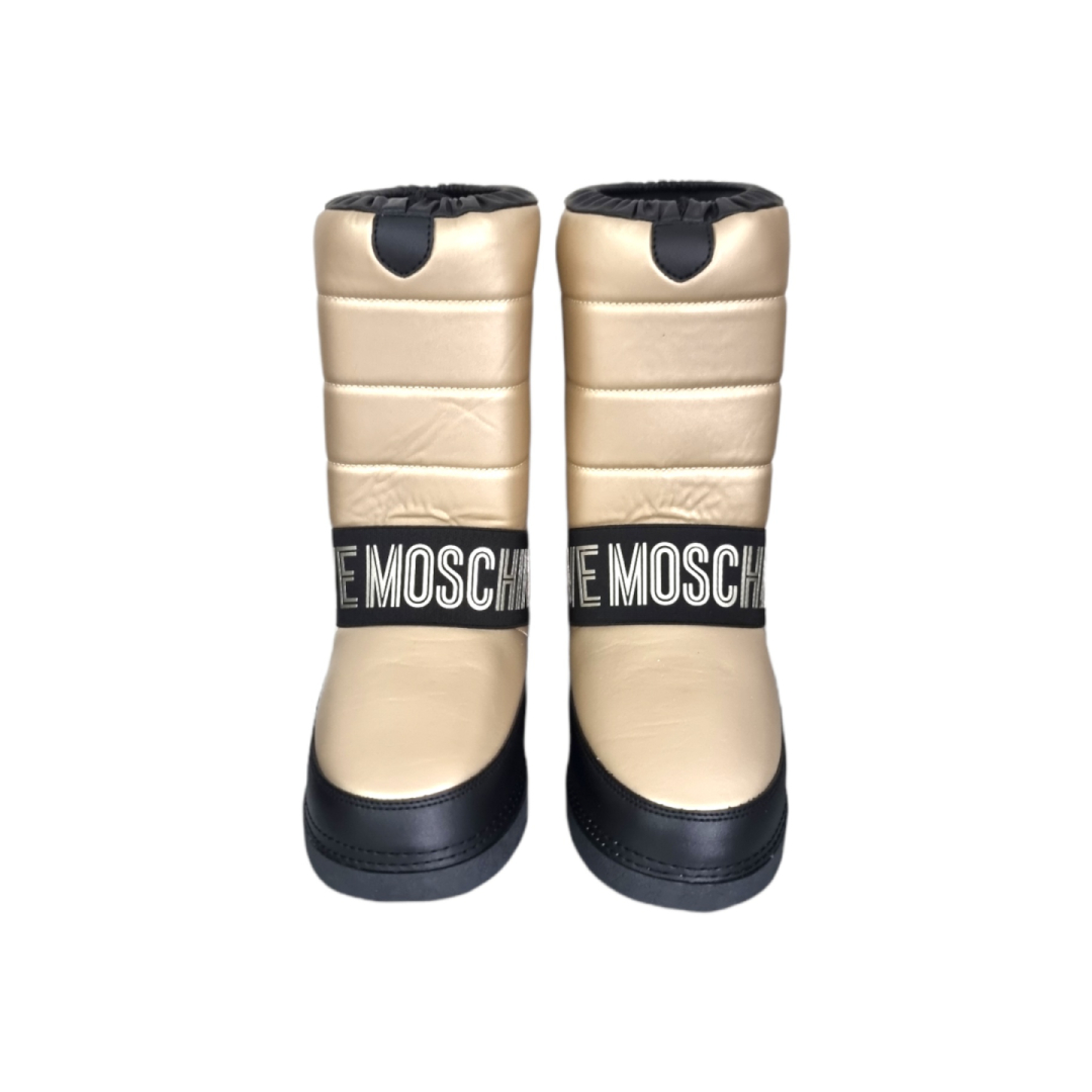 LOVE MOSCHINO ŽENSKE ČIZME SREBRENA