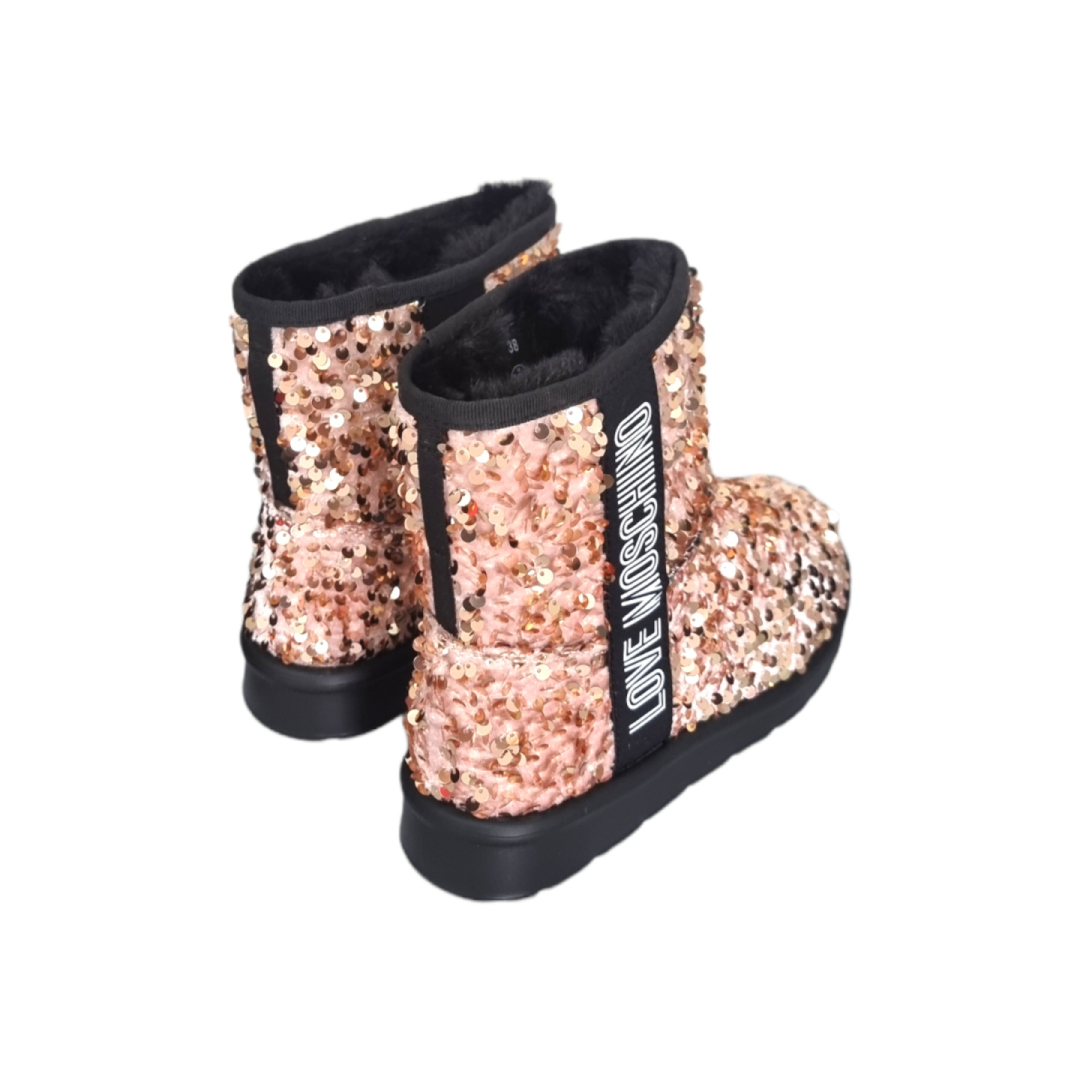 LOVE MOSCHINO ŽENSKE GLEŽNJAČE BEŽ