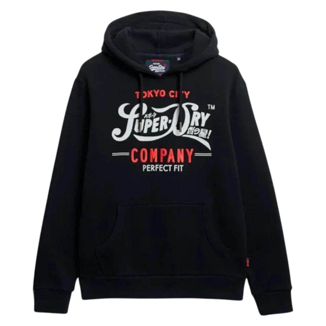 SUPERDRY MUŠKA DUKSERICA CRNA 45396