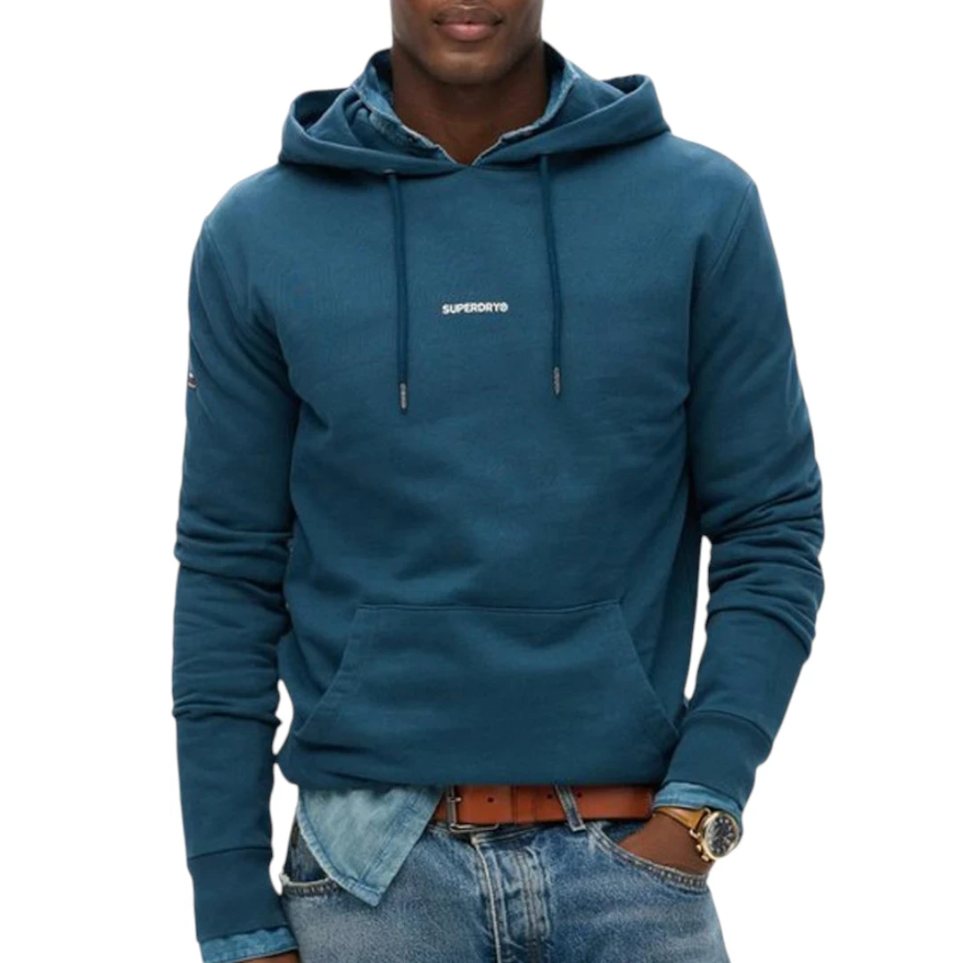 SUPERDRY MUŠKA DUKSERICA PLAVA 45441