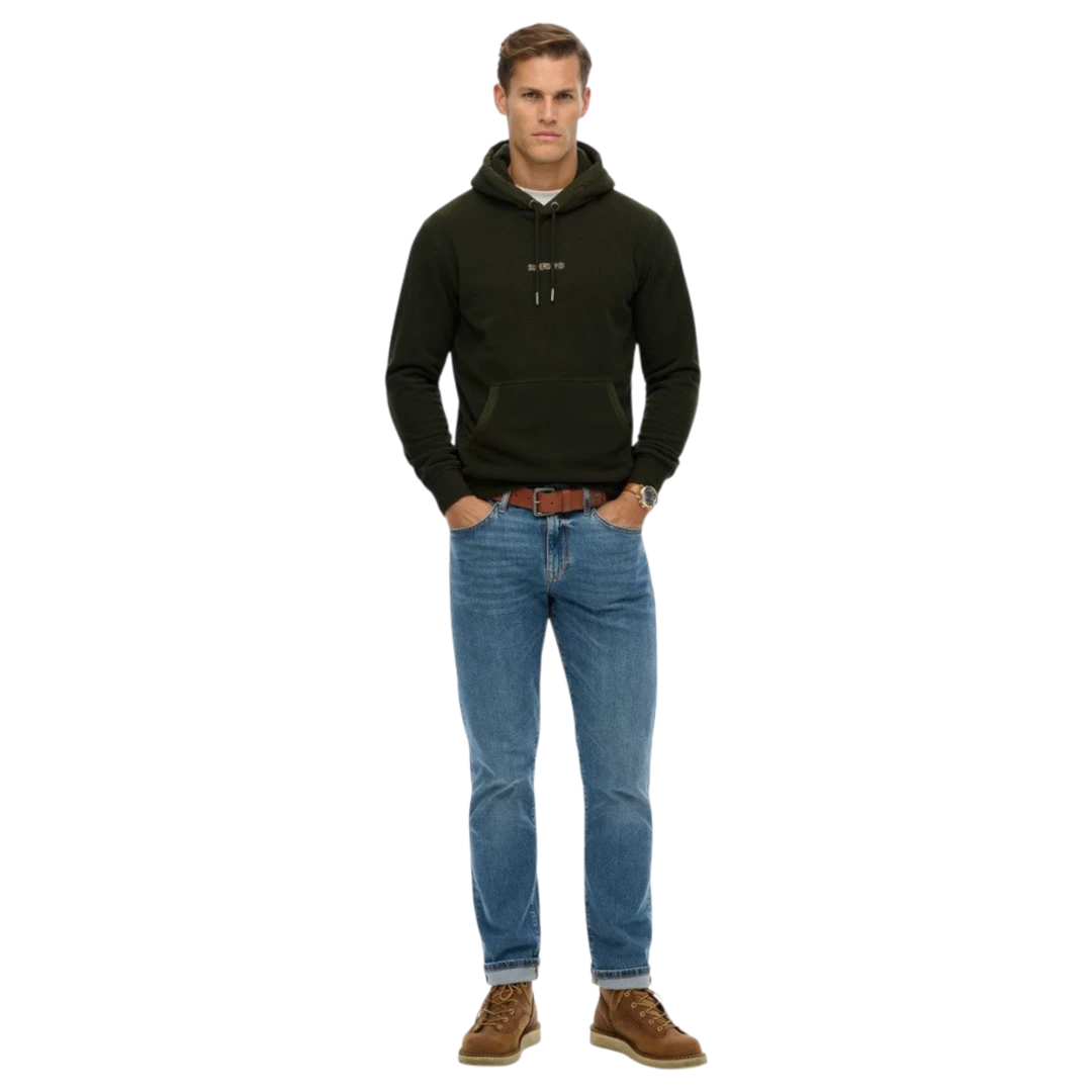 SUPERDRY MUŠKA DUKSERICA MASLINASTA 47587