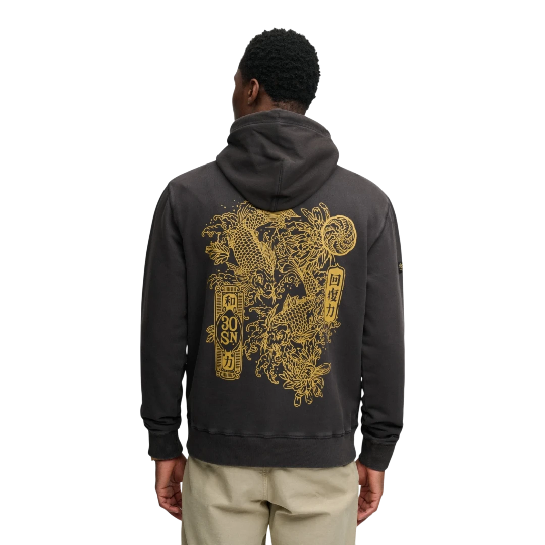 SUPERDRY MUŠKA DUKSERICA CRNA 50221