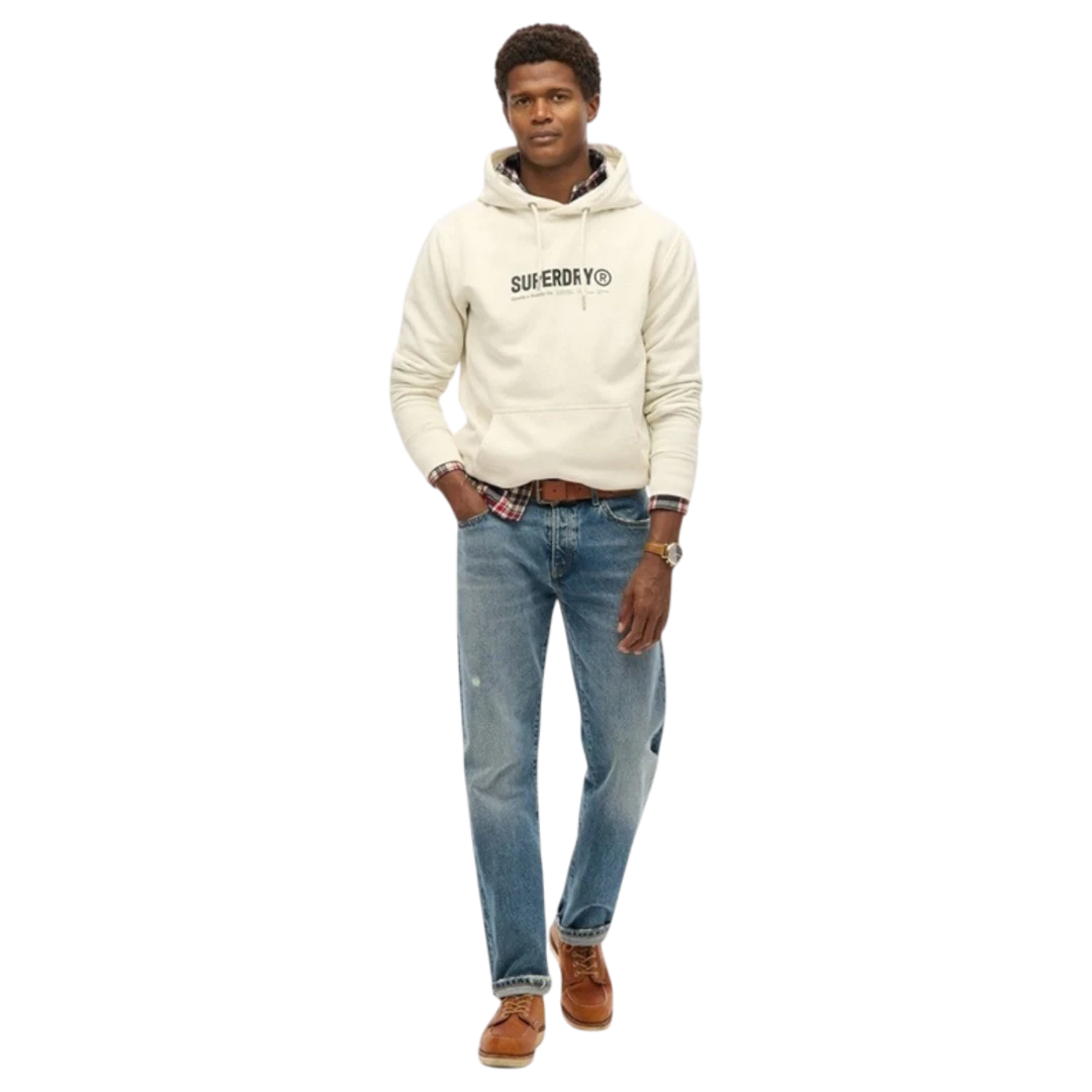 SUPERDRY MUŠKA DUKSERICA BIJELA 50987