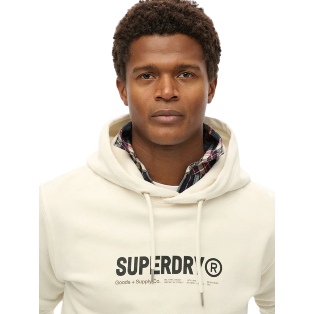 SUPERDRY MUŠKA DUKSERICA BIJELA 50987