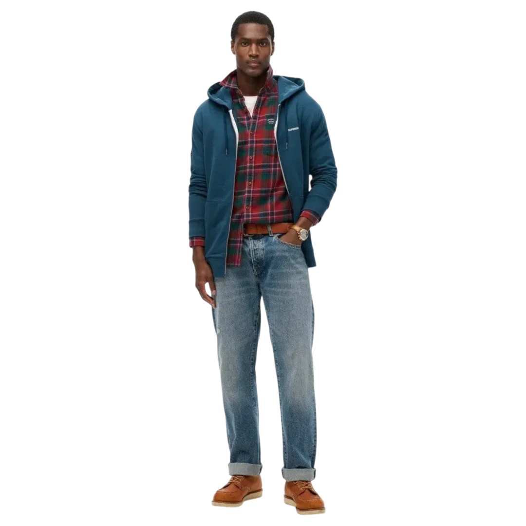 SUPERDRY MUŠKA DUKSERICA PLAVA 50994