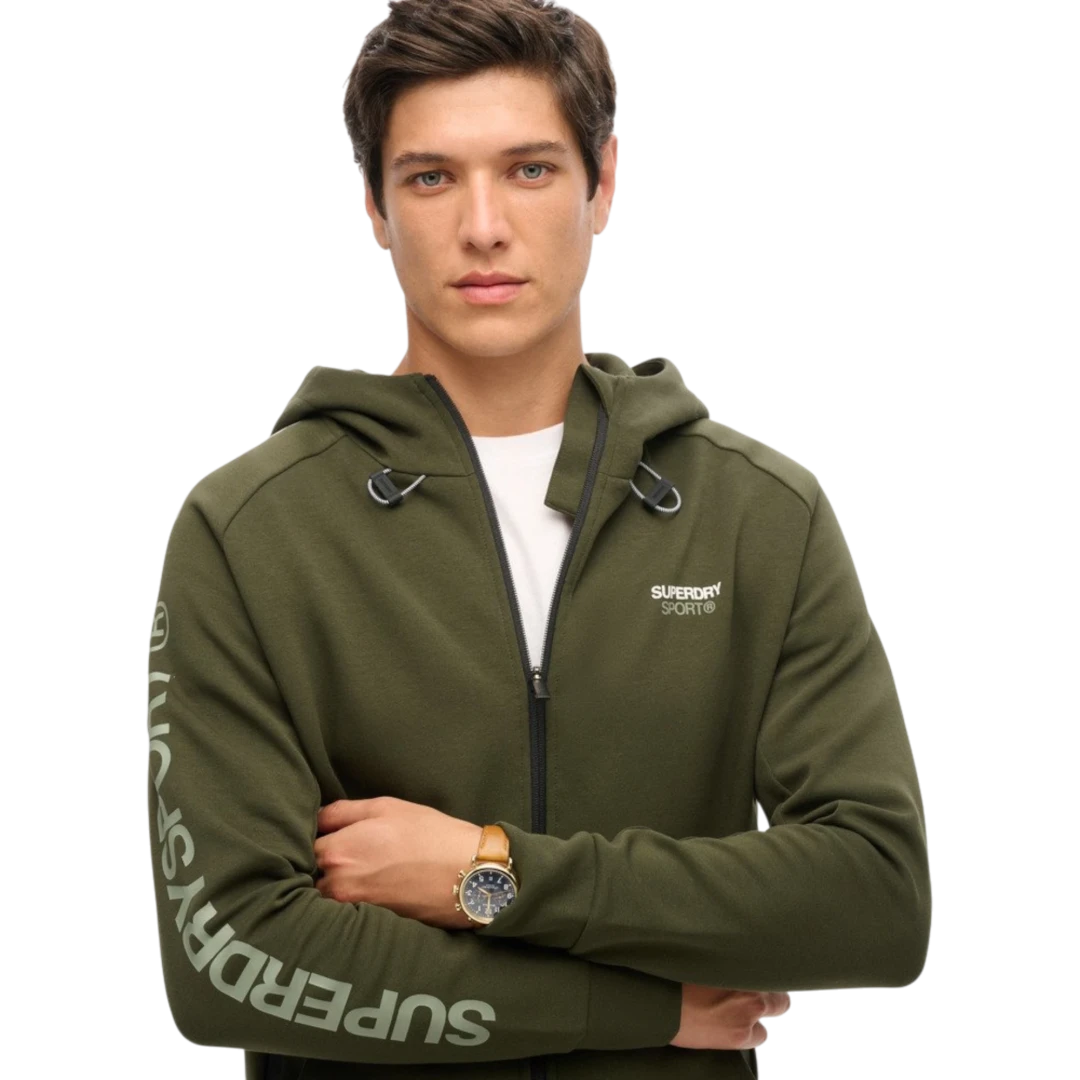SUPERDRY MUŠKA DUKSERICA MASLINASTA 52888