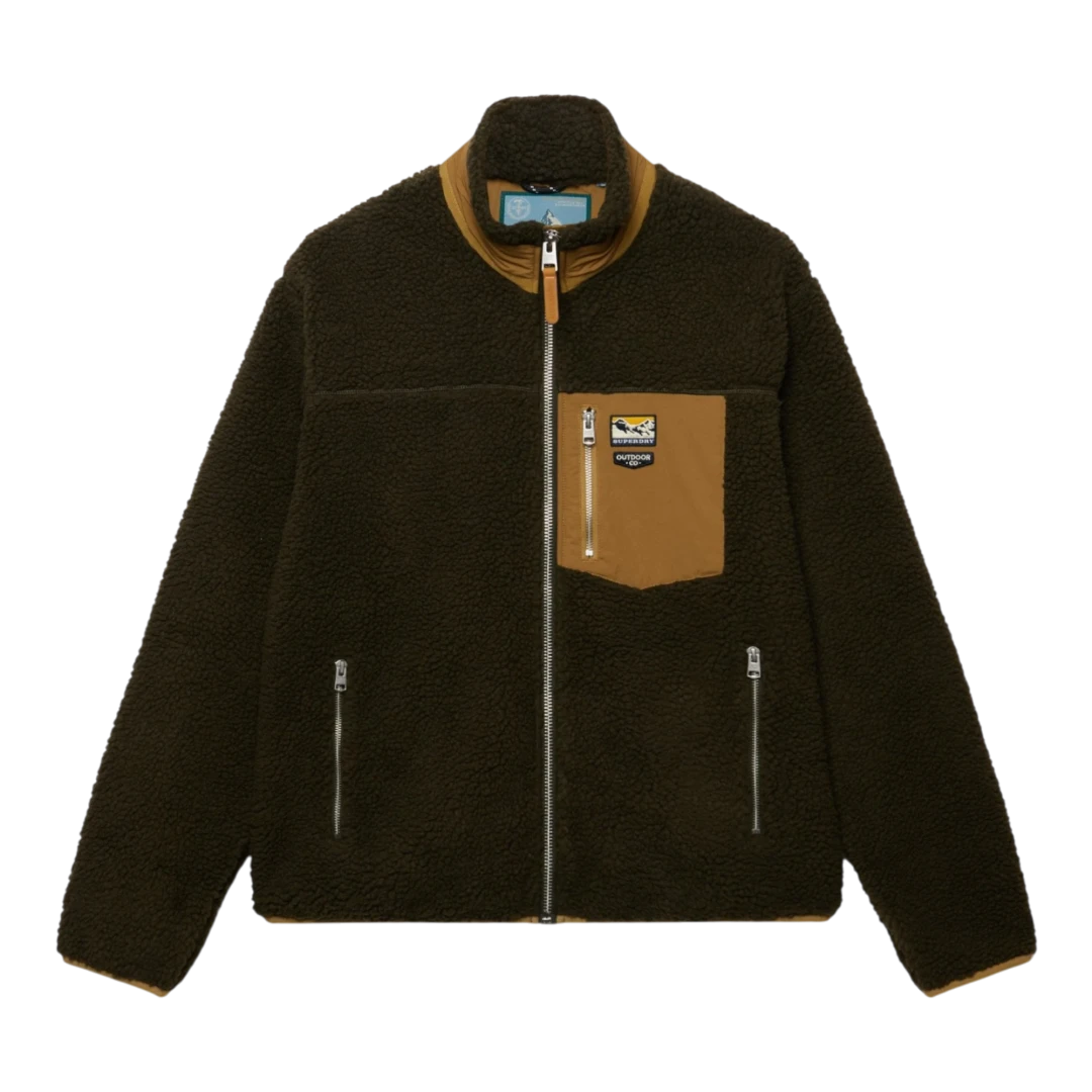 SUPERDRY MUŠKA DUKSERICA MASLINASTA 53071