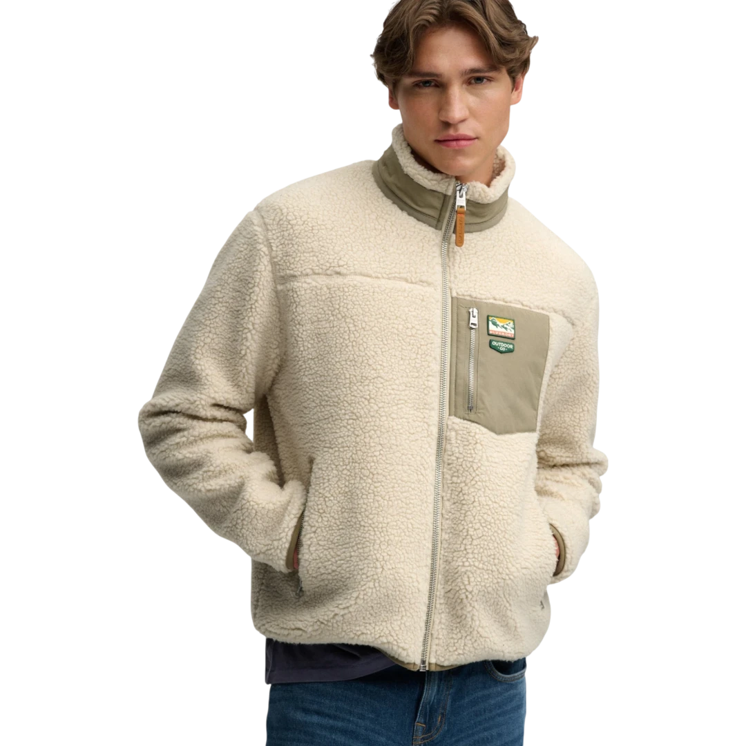 SUPERDRY MUŠKA DUKSERICA BEŽ 53072