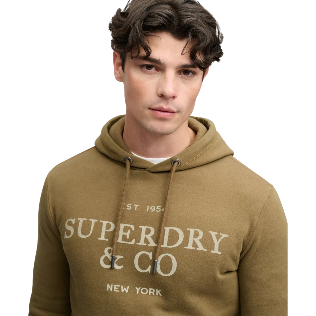 SUPERDRY MUŠKA DUKSERICA SMEĐA 53077