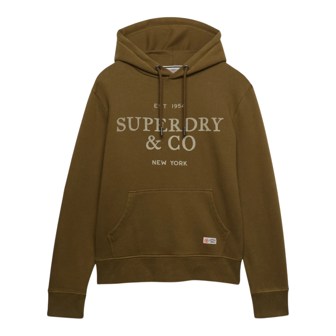 SUPERDRY MUŠKA DUKSERICA SMEĐA 53077