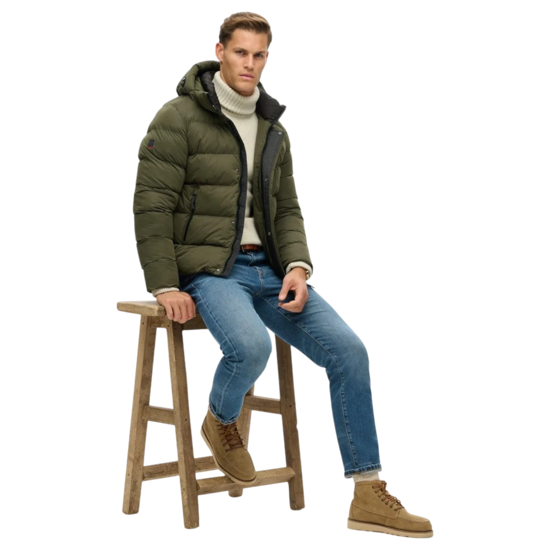 SUPERDRY MUŠKA JAKNA MASLINASTA 47611