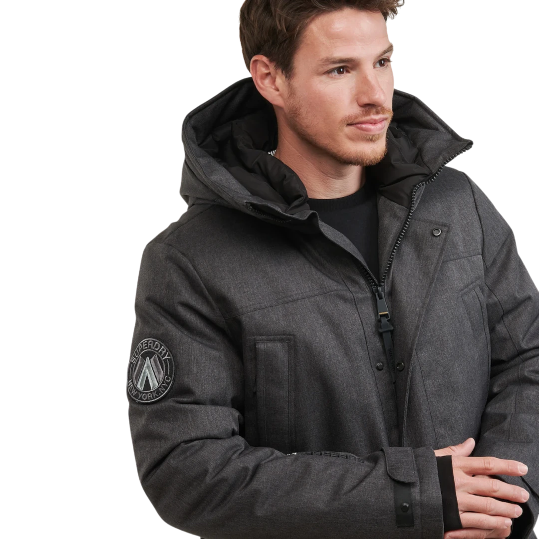 SUPERDRY MUŠKA JAKNA SIVA 47614