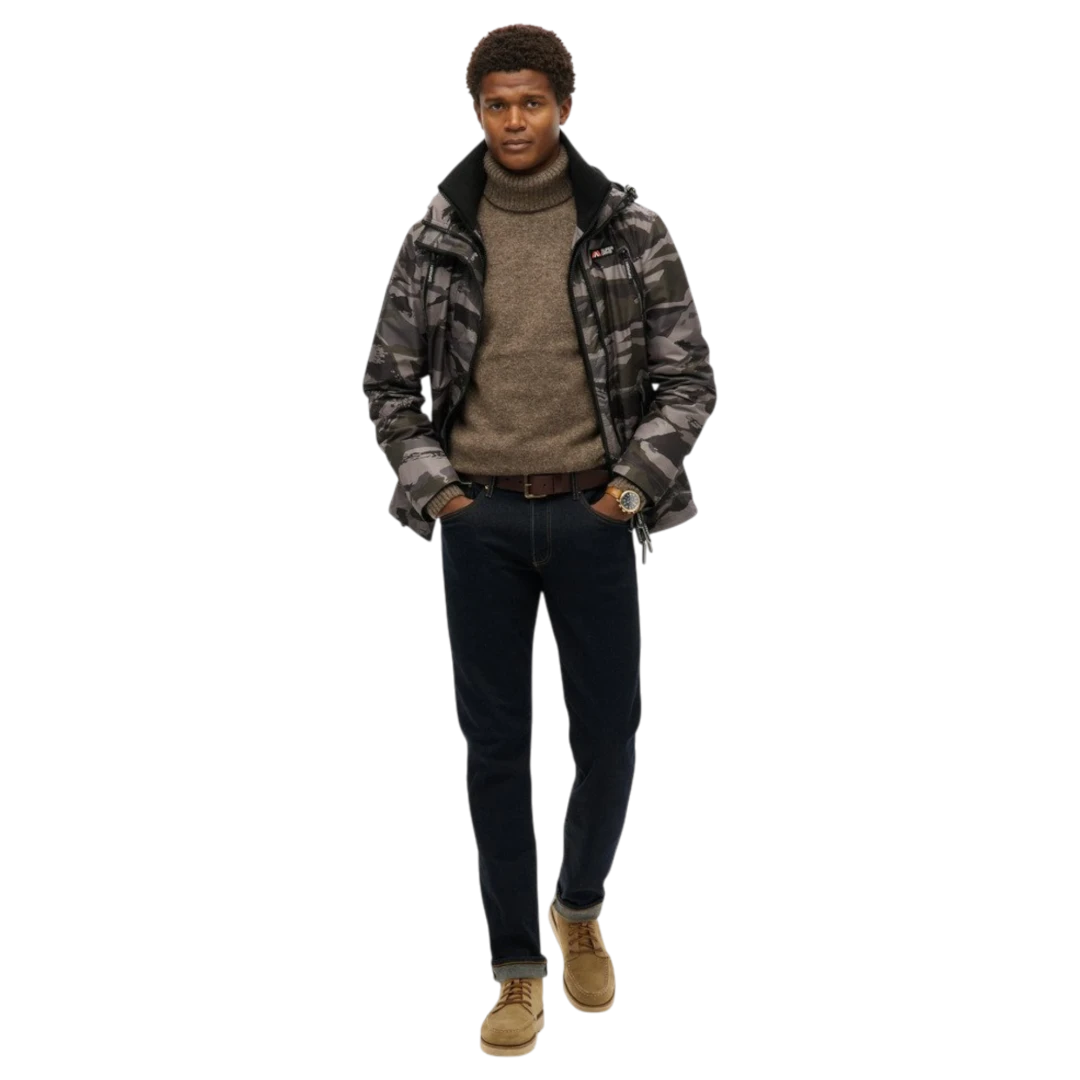 SUPERDRY MUŠKA JAKNA SIVA 47617