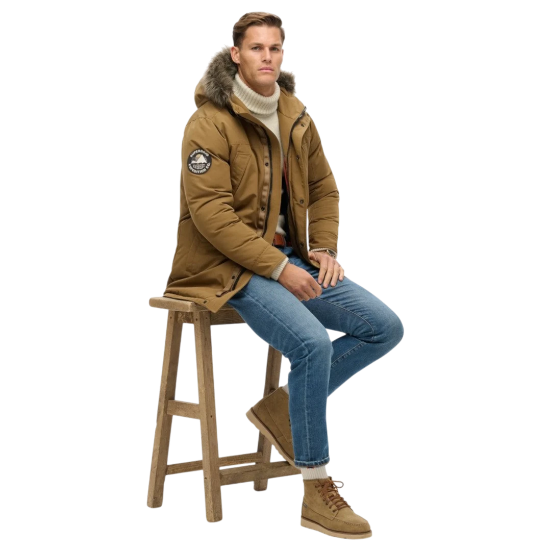 SUPERDRY MUŠKA JAKNA SMEĐA 52753
