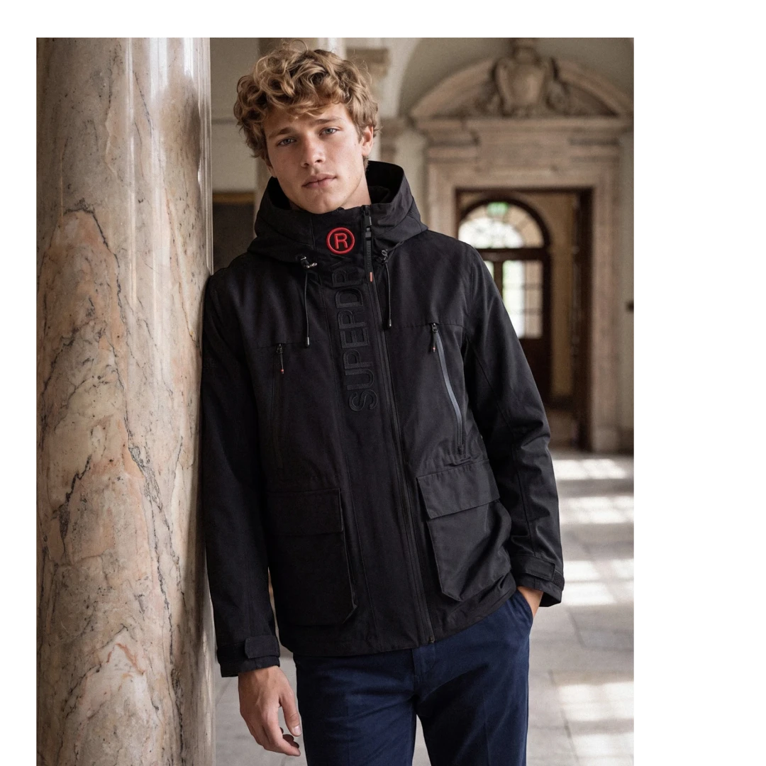 SUPERDRY MUŠKA JAKNA CRNA 52755