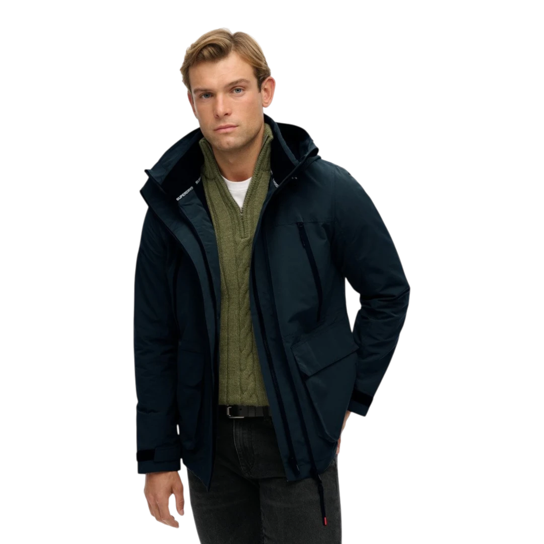 SUPERDRY MUŠKA JAKNA PLAVA 52759