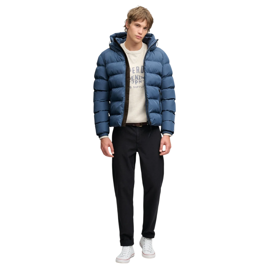 SUPERDRY MUŠKA JAKNA PLAVA 53086
