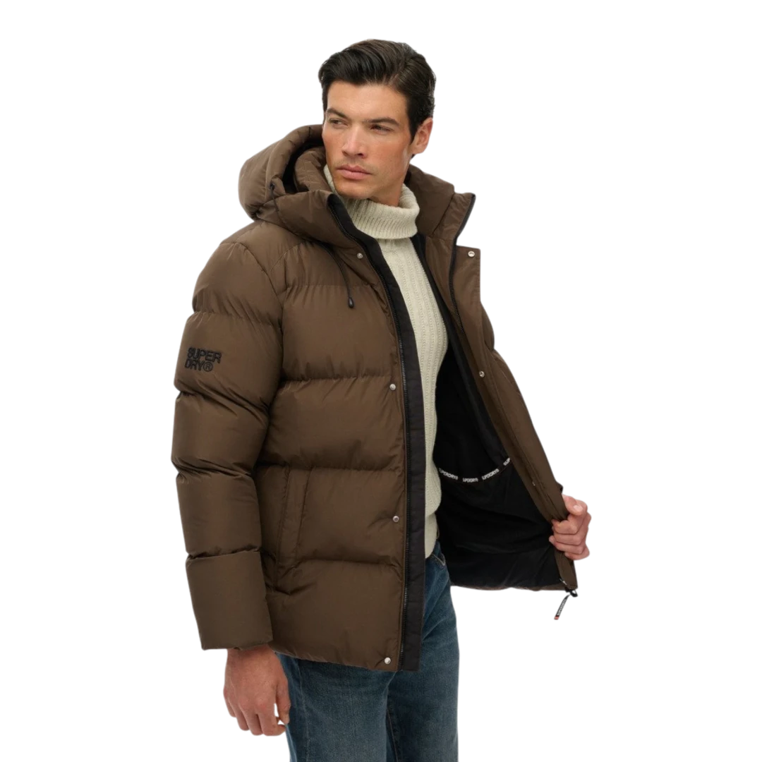 SUPERDRY MUŠKA JAKNA SMEĐA 53090