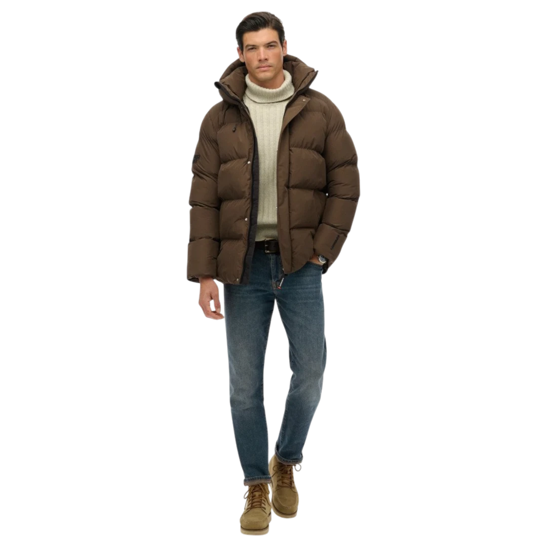 SUPERDRY MUŠKA JAKNA SMEĐA 53090