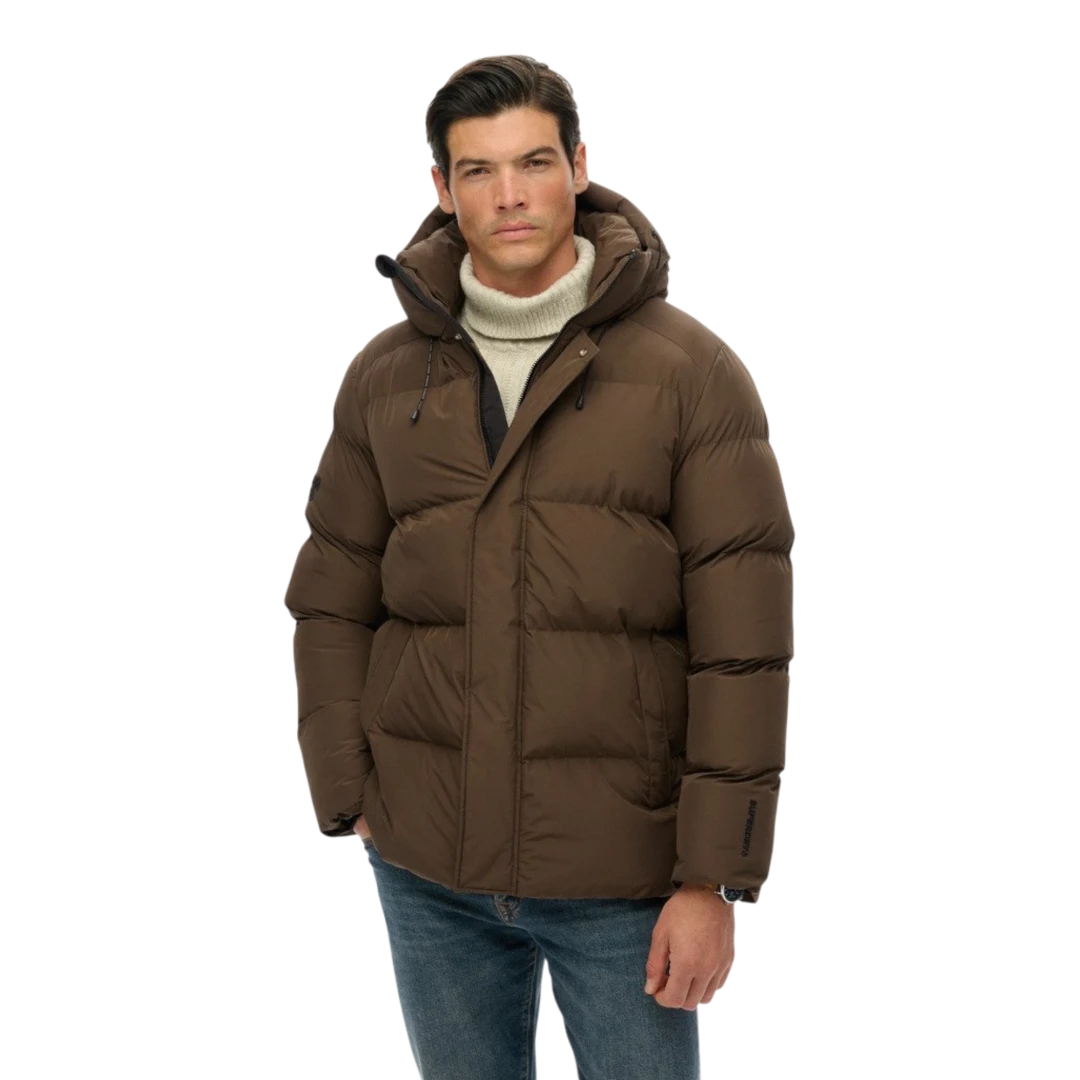SUPERDRY MUŠKA JAKNA SMEĐA 53090